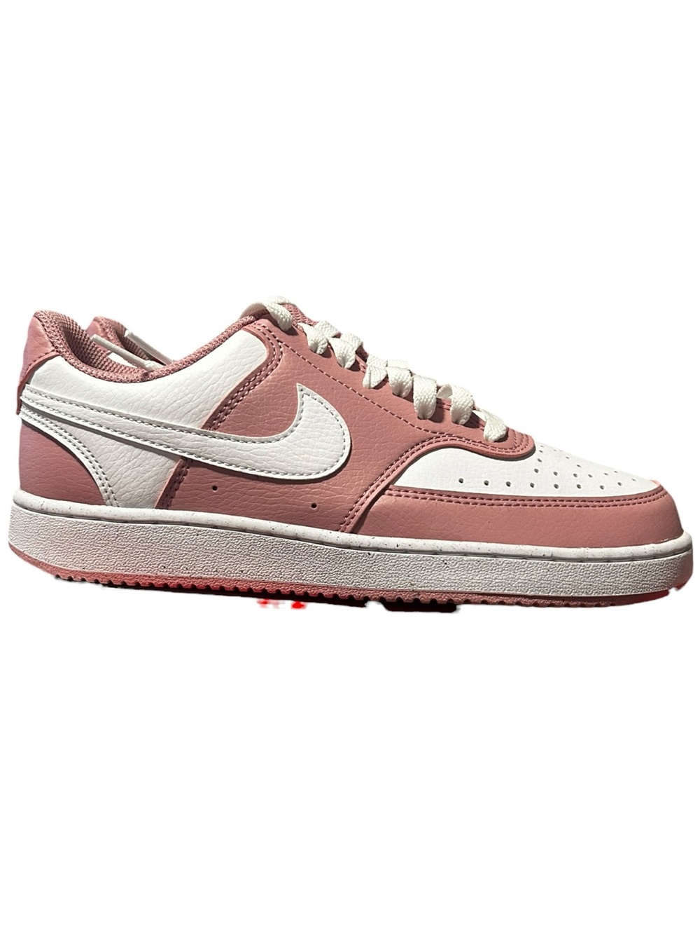 Nike Court vision low (NN) 
Wmans Low-Top Sneaker in Dusty Pink and White